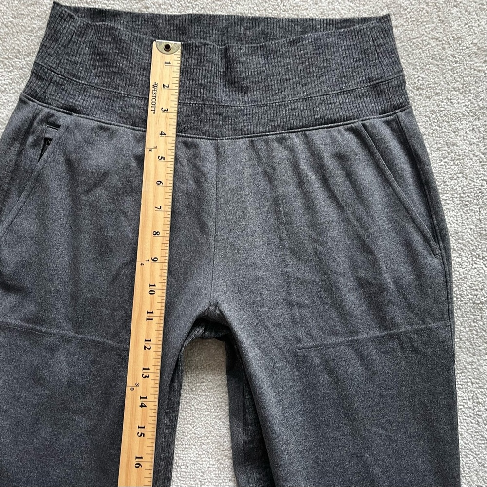 Athleta Dark Gray Heather Jogger Track Pants - Picture 8 of 10
